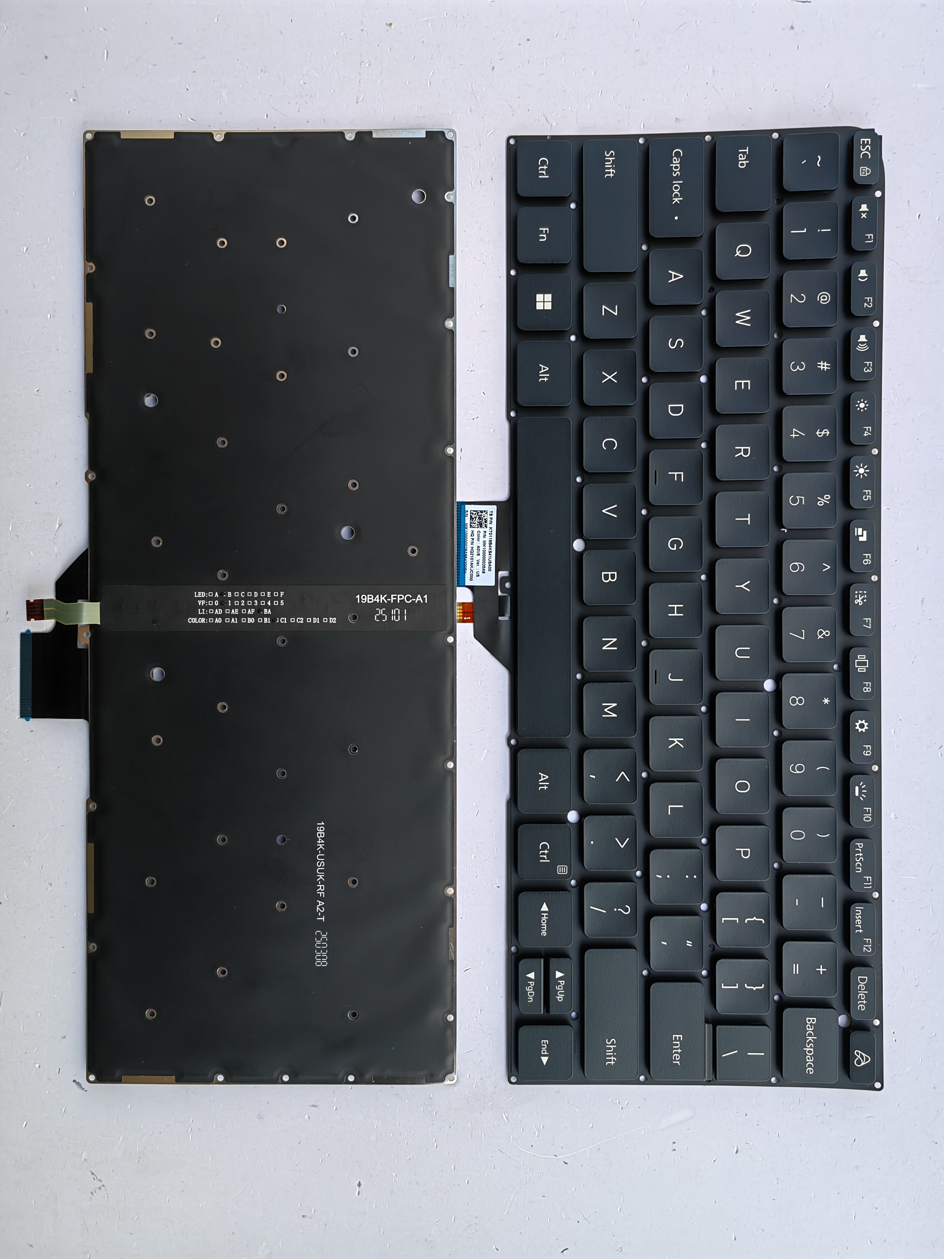 Picture of New Replacement Laptop Keyboard For Xiaomi Xiaomi XMA2006 BLACK Backlit US Layout